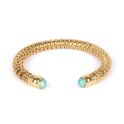 Bracelet Jonc Bonnie Doré - Gas Bijoux