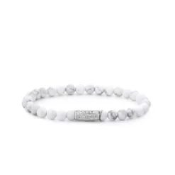 Bracelet Virgin White 6mm - Rebel & Rose
