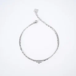 Chaine De Cheville Ayla En Acier - Zag Bijoux -Bijoux Fantaisie chaine de cheville ayla en acier zag bijoux 2