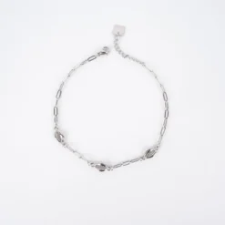 Chaine De Cheville Sanae En Acier - Zag Bijoux -Bijoux Fantaisie chaine de cheville sanae en acier zag bijoux 2
