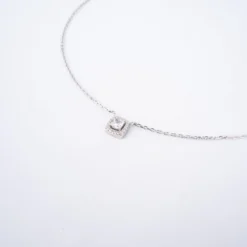 Collier Classico Carré En Argent - Pomme Cannelle