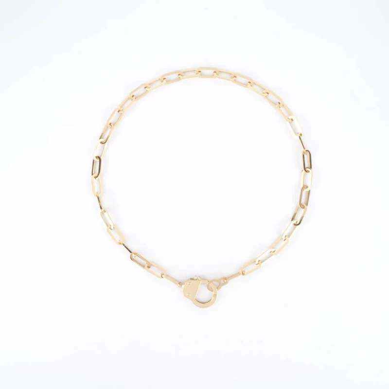 Collier Hook En Acier Or Jaune - Zag Bijoux 4 Collier Hook En Acier Or Jaune - Zag Bijoux – Image 2