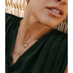 Collier Maillons Catelyn En Acier Inoxydable - Zag Bijoux -Bijoux Fantaisie collier maillons catelyn en acier inoxydable zag bijoux 3