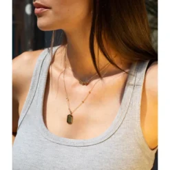 Collier Manis En Acier Doré - Zag Bijoux 5 Collier Manis En Acier Doré - Zag Bijoux -Bijoux Fantaisie collier manis en acier dore zag bijoux 1