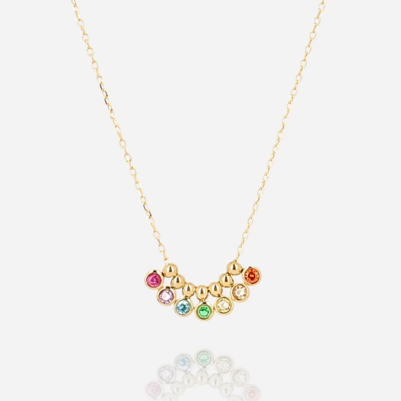 Collier Manis En Acier Doré - Zag Bijoux 3 Collier Manis En Acier Doré - Zag Bijoux