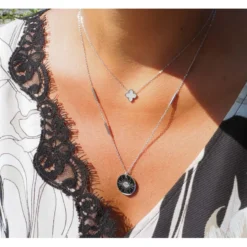 Collier Oeil En Acier - Zag Bijoux -Bijoux Fantaisie collier oeil en acier zag bijoux 1