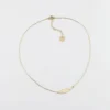 Collier Plume En Acier Jaune - Zag Bijoux -Bijoux Fantaisie collier plume en acier jaune zag bijoux