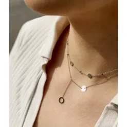 Collier Ras De Cou Kalina Nacre - Zag Bijoux -Bijoux Fantaisie collier ras de cou kalina nacre zag bijoux 1