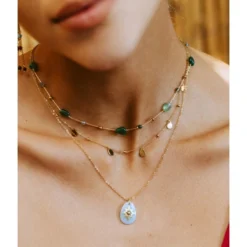 Collier Ras De Cou Lux Doré - Zag Bijoux -Bijoux Fantaisie collier ras de cou lux dore zag bijoux 1