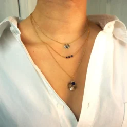 Collier RCL026529 En Plaqué Or - Pomme Cannelle 6 Collier RCL026529 En Plaqué Or - Pomme Cannelle -Bijoux Fantaisie collier rcl026529 en plaque or pomme cannelle 1