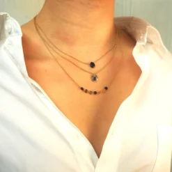 Collier RCL0887 En Plaqué Or - Pomme Cannelle -Bijoux Fantaisie collier rcl0887 en plaque or pomme cannelle 1