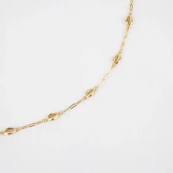 Collier Sanaé En Acier Or Jaune - Zag Bijoux
