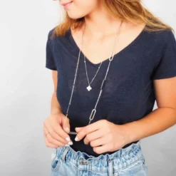 Collier Sautoir Platon En Acier - Zag Bijoux 5 Collier Sautoir Platon En Acier - Zag Bijoux -Bijoux Fantaisie collier sautoir platon en acier zag bijoux 1