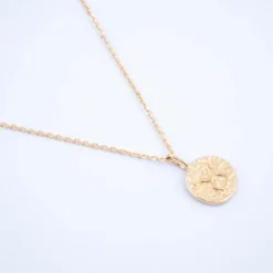 Collier Taureau Astro Plaqué Or - Pomme Cannelle